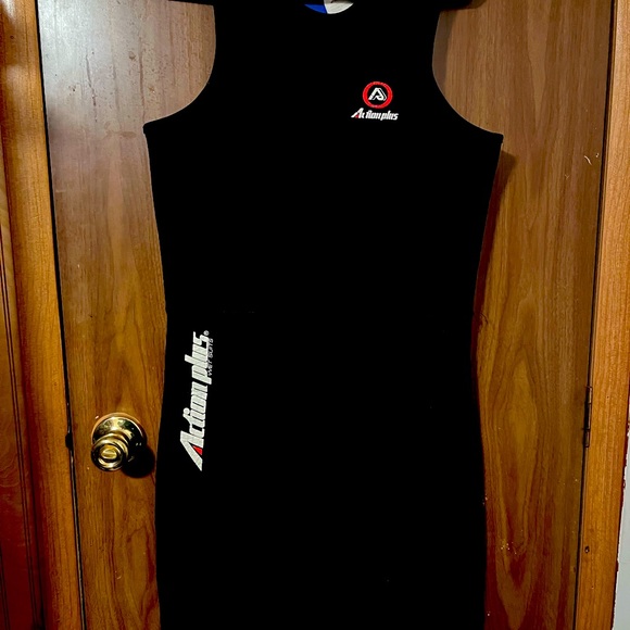 Action plus wet suit, long johns and blouse mildly worn no tears, zippers works. - Picture 3 of 5